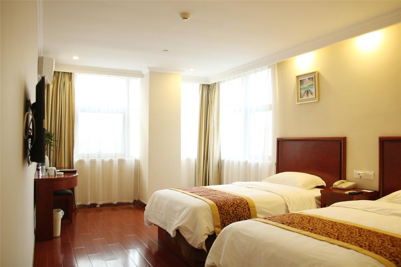 GreenTree Inn Anhui Huaibei Renmin Road Business Hotel Exterior foto