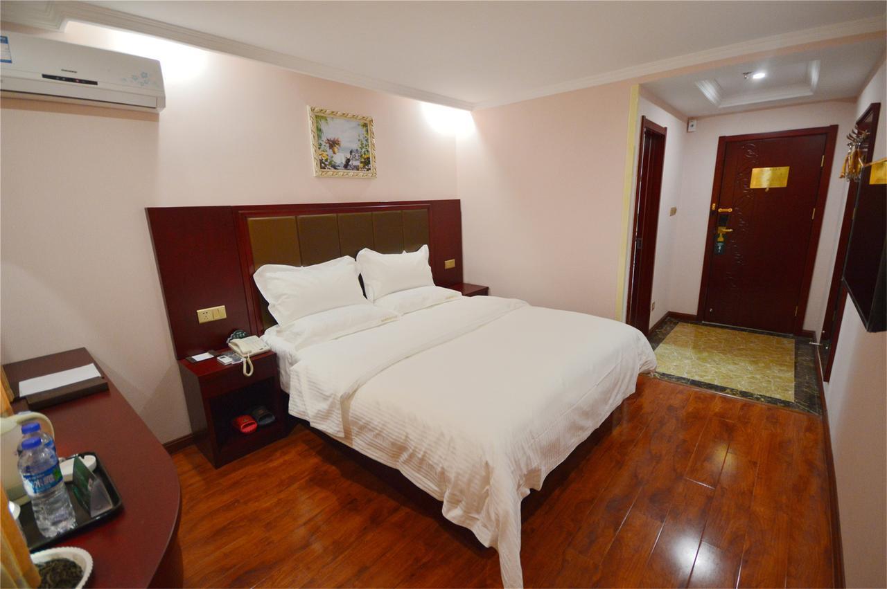 GreenTree Inn Anhui Huaibei Renmin Road Business Hotel Exterior foto